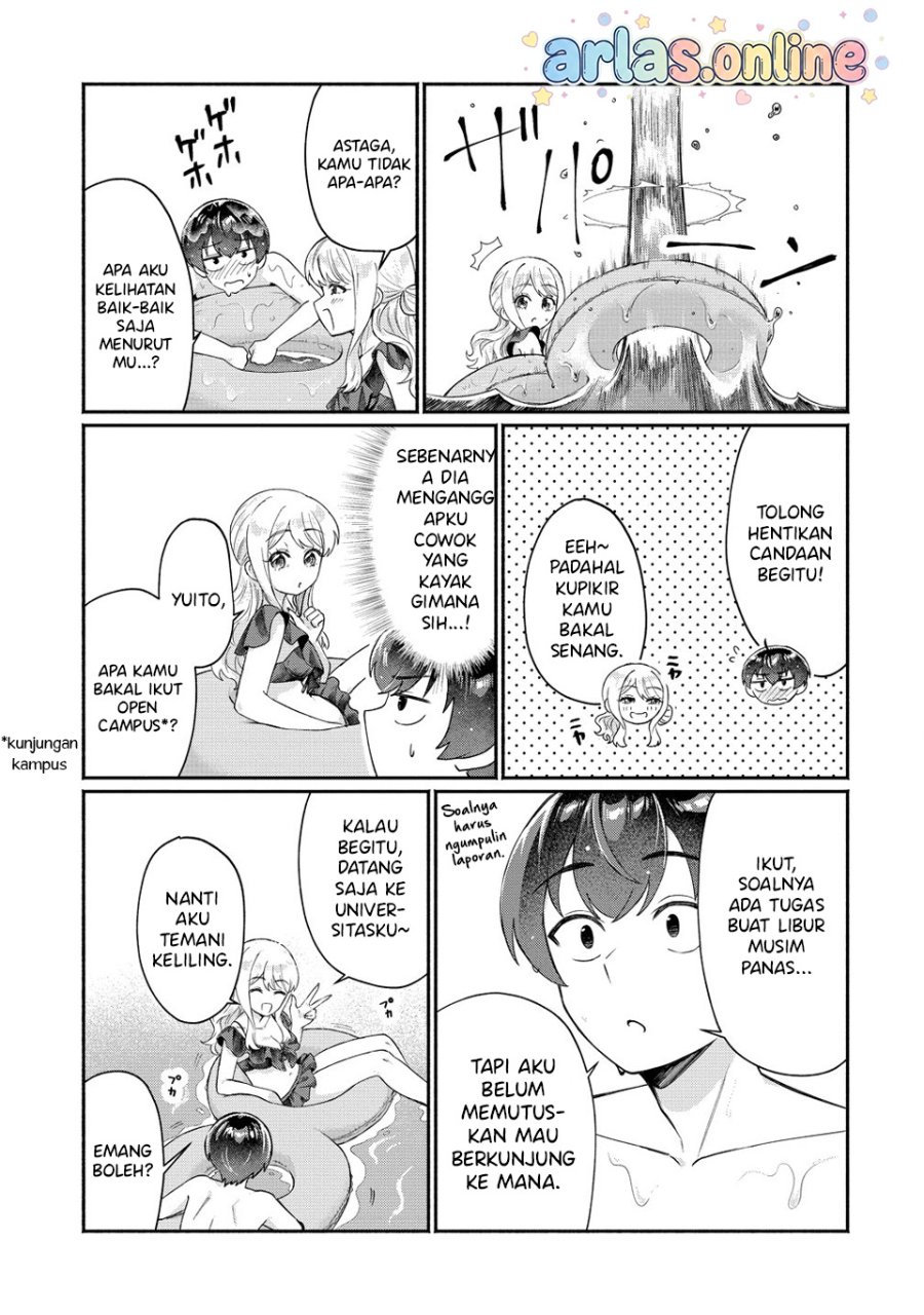 Douyara Ore wa Imadoki Gal na Toshiue Osananajimi kara Gekiomo Kanjou wo Mukerareteiru Rashii chapter 16 halaman 22