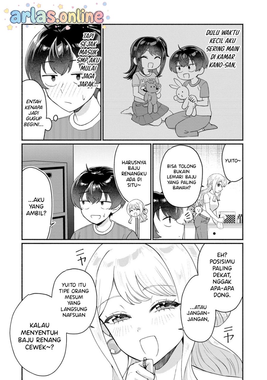 Douyara Ore wa Imadoki Gal na Toshiue Osananajimi kara Gekiomo Kanjou wo Mukerareteiru Rashii chapter 16 halaman 5