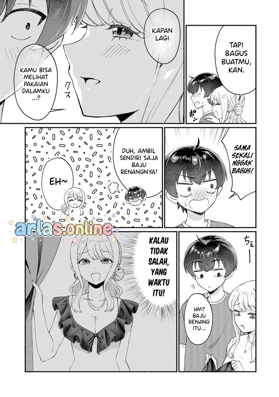 Douyara Ore wa Imadoki Gal na Toshiue Osananajimi kara Gekiomo Kanjou wo Mukerareteiru Rashii chapter 16 halaman 8