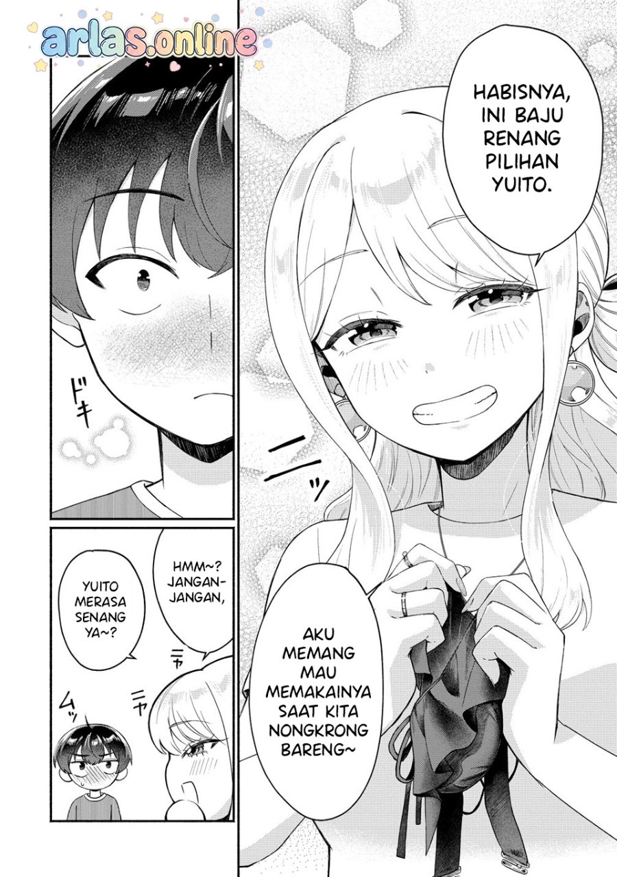 Douyara Ore wa Imadoki Gal na Toshiue Osananajimi kara Gekiomo Kanjou wo Mukerareteiru Rashii chapter 16 halaman 9