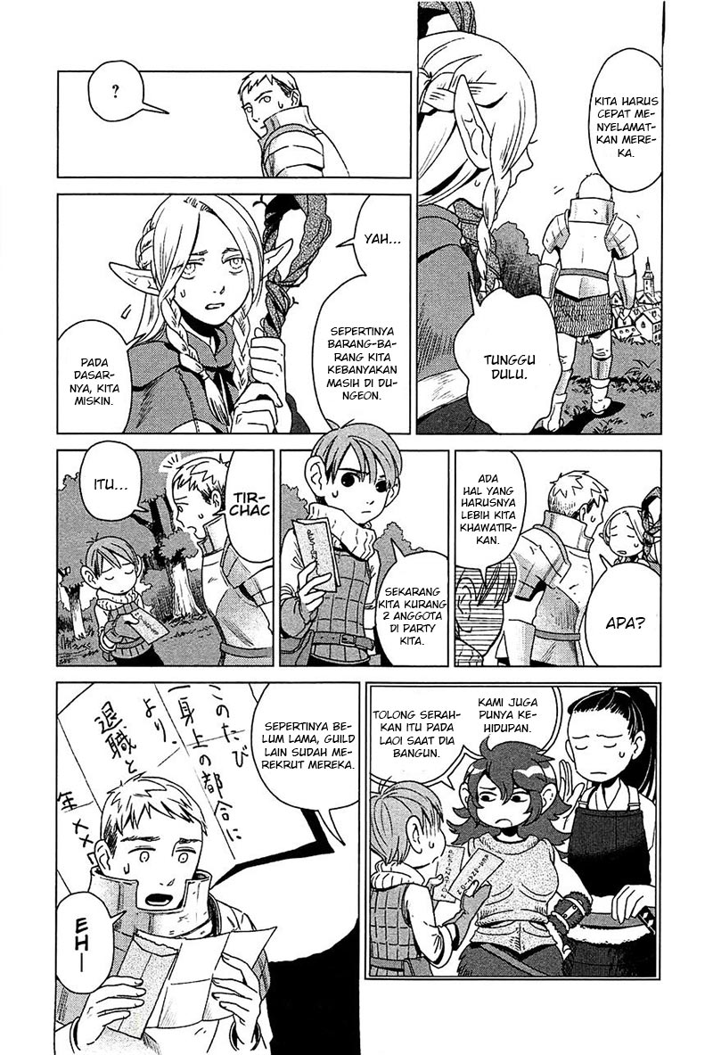 Halaman 15 dari Dungeon Meshi Chapter 1