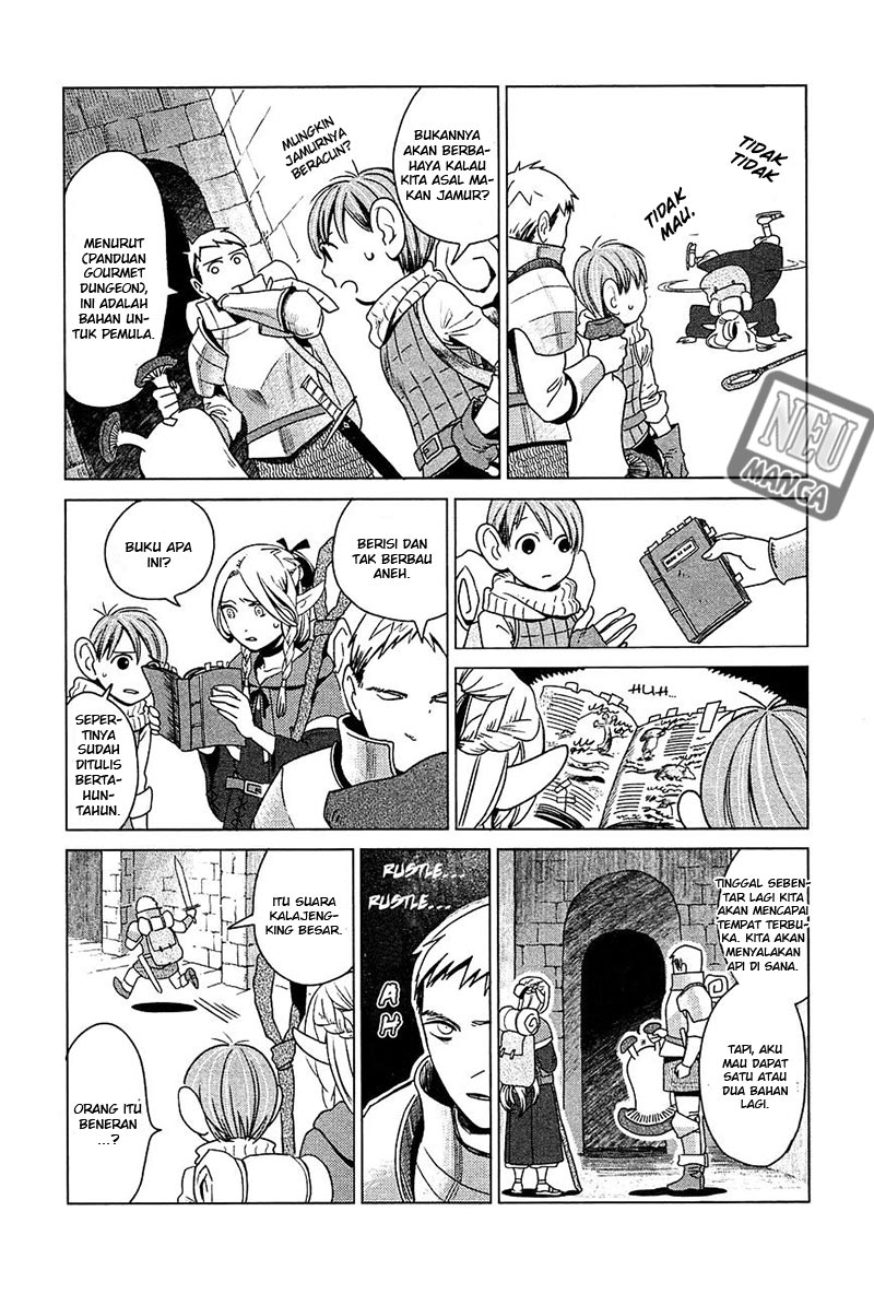 Halaman 24 dari Dungeon Meshi Chapter 1