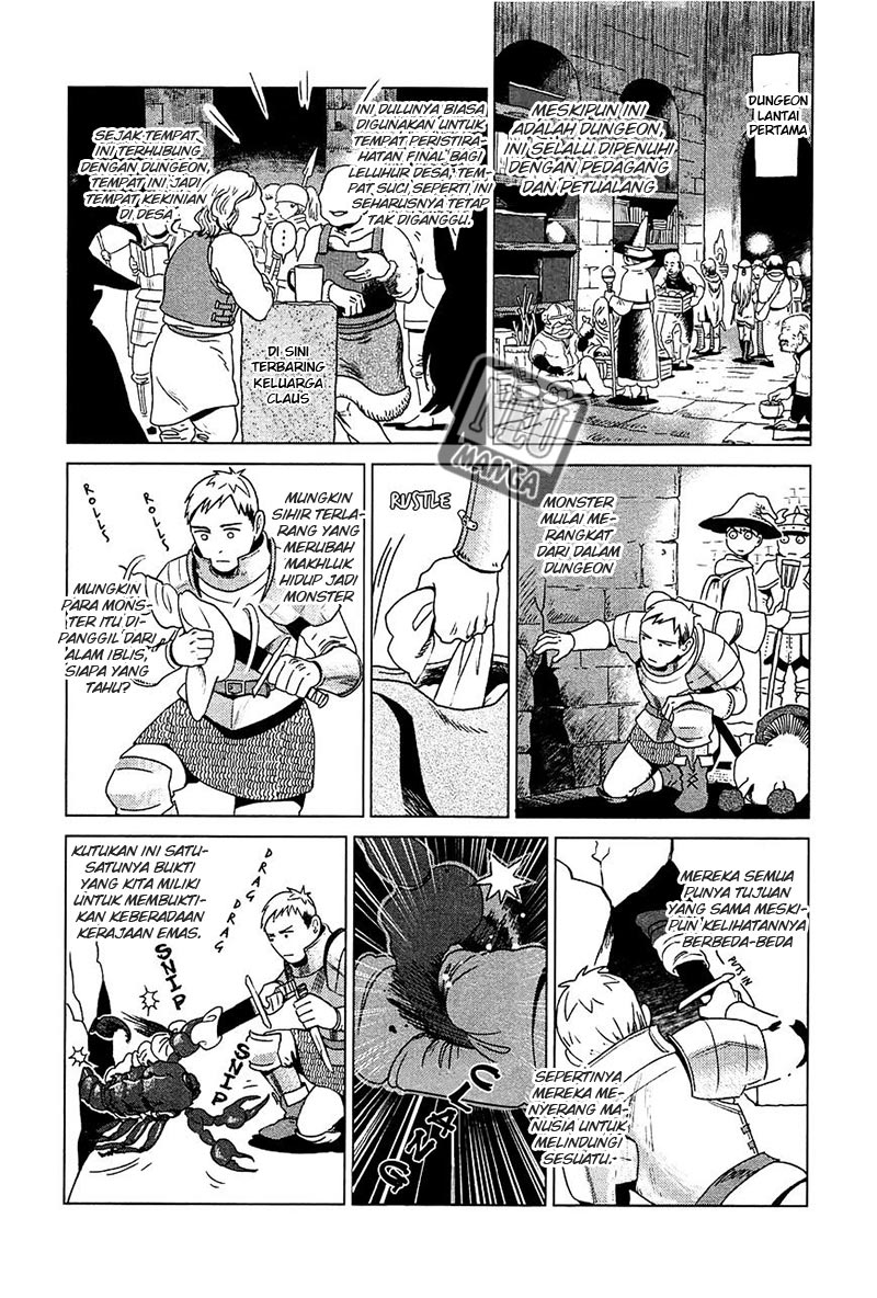 Halaman 25 dari Dungeon Meshi Chapter 1