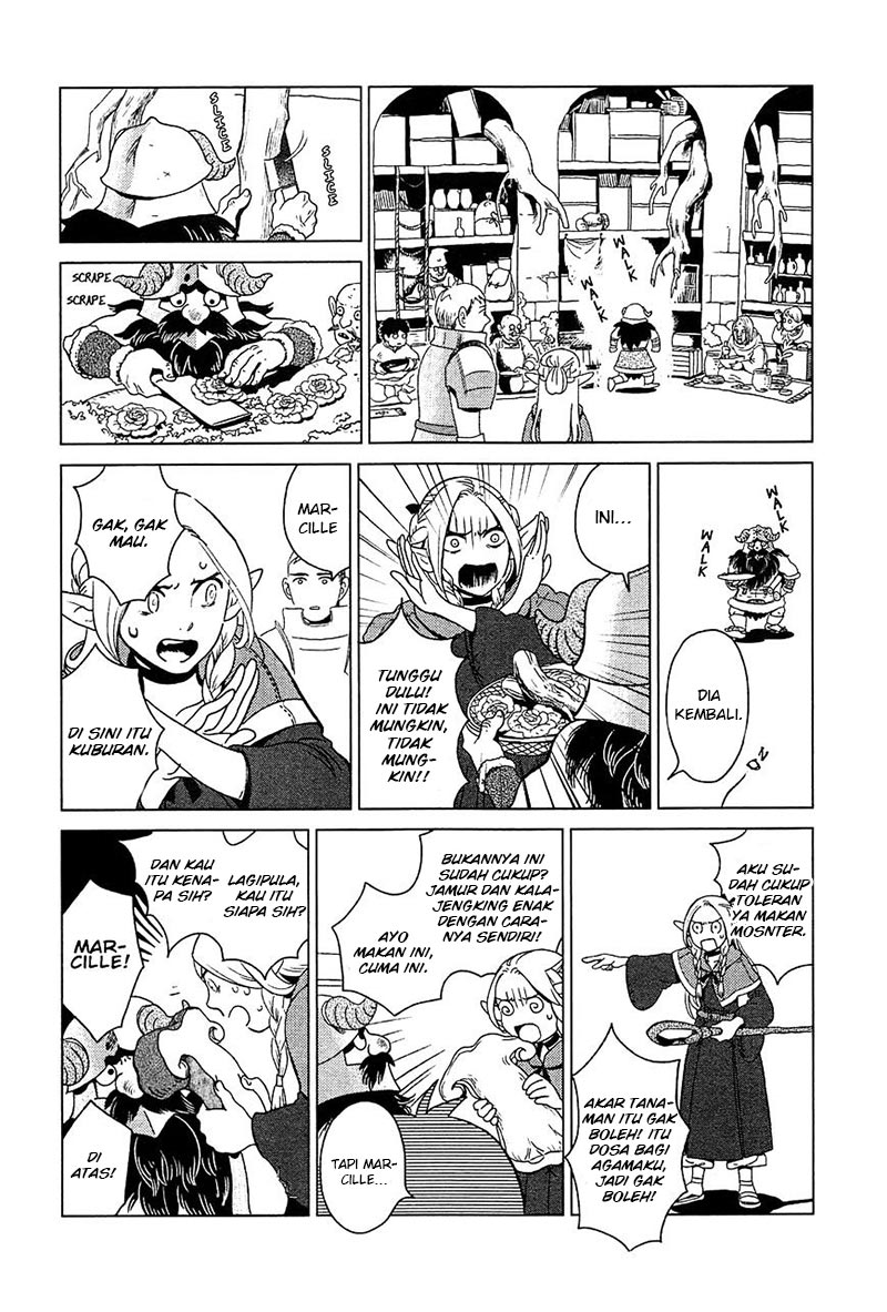 Halaman 31 dari Dungeon Meshi Chapter 1