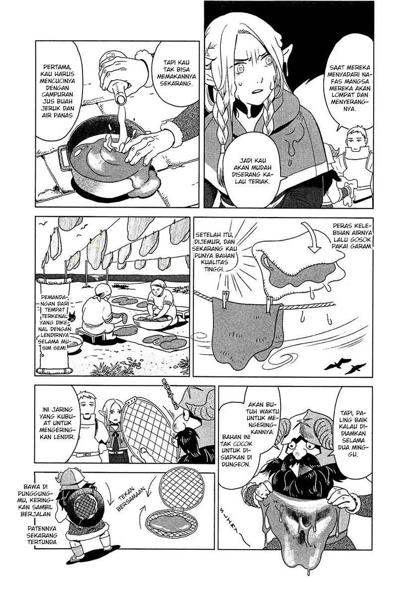Halaman 34 dari Dungeon Meshi Chapter 1