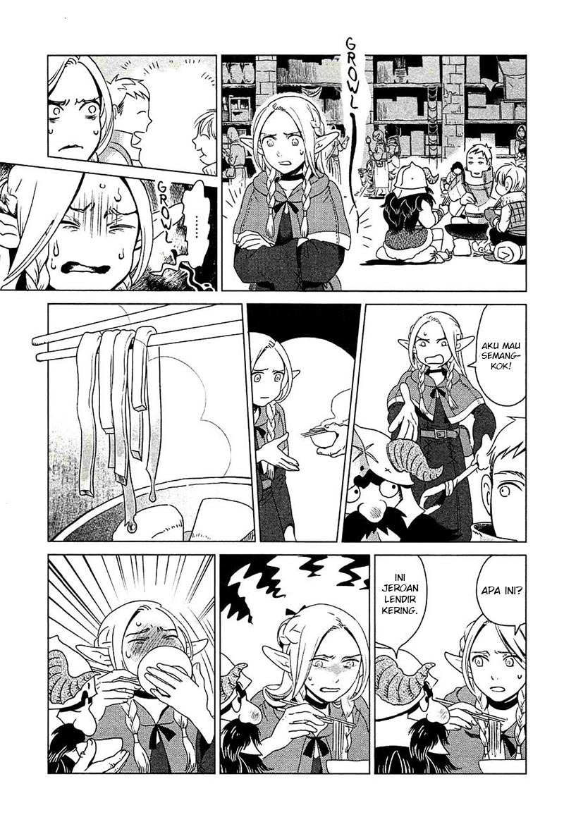 Halaman 38 dari Dungeon Meshi Chapter 1