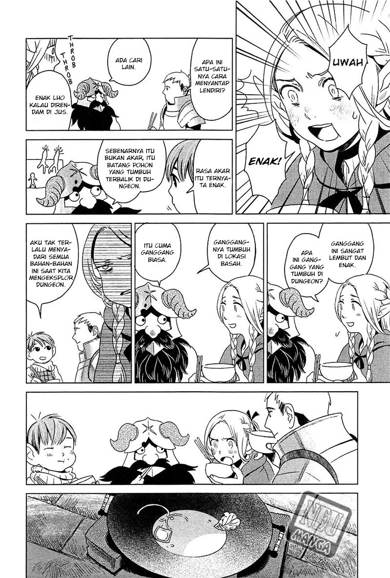 Halaman 39 dari Dungeon Meshi Chapter 1