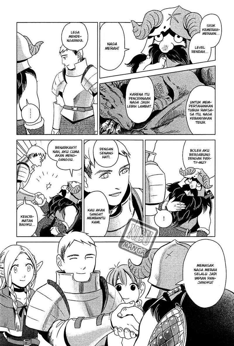 Halaman 41 dari Dungeon Meshi Chapter 1