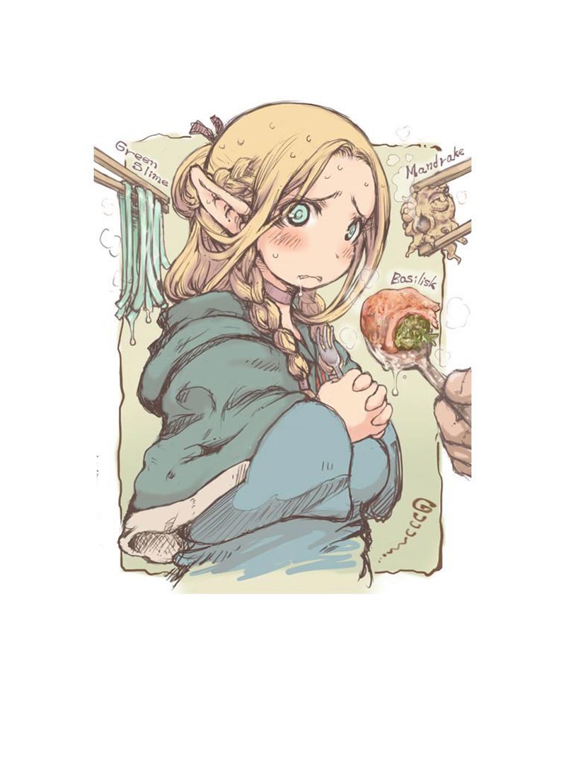 Halaman 44 dari Dungeon Meshi Chapter 1