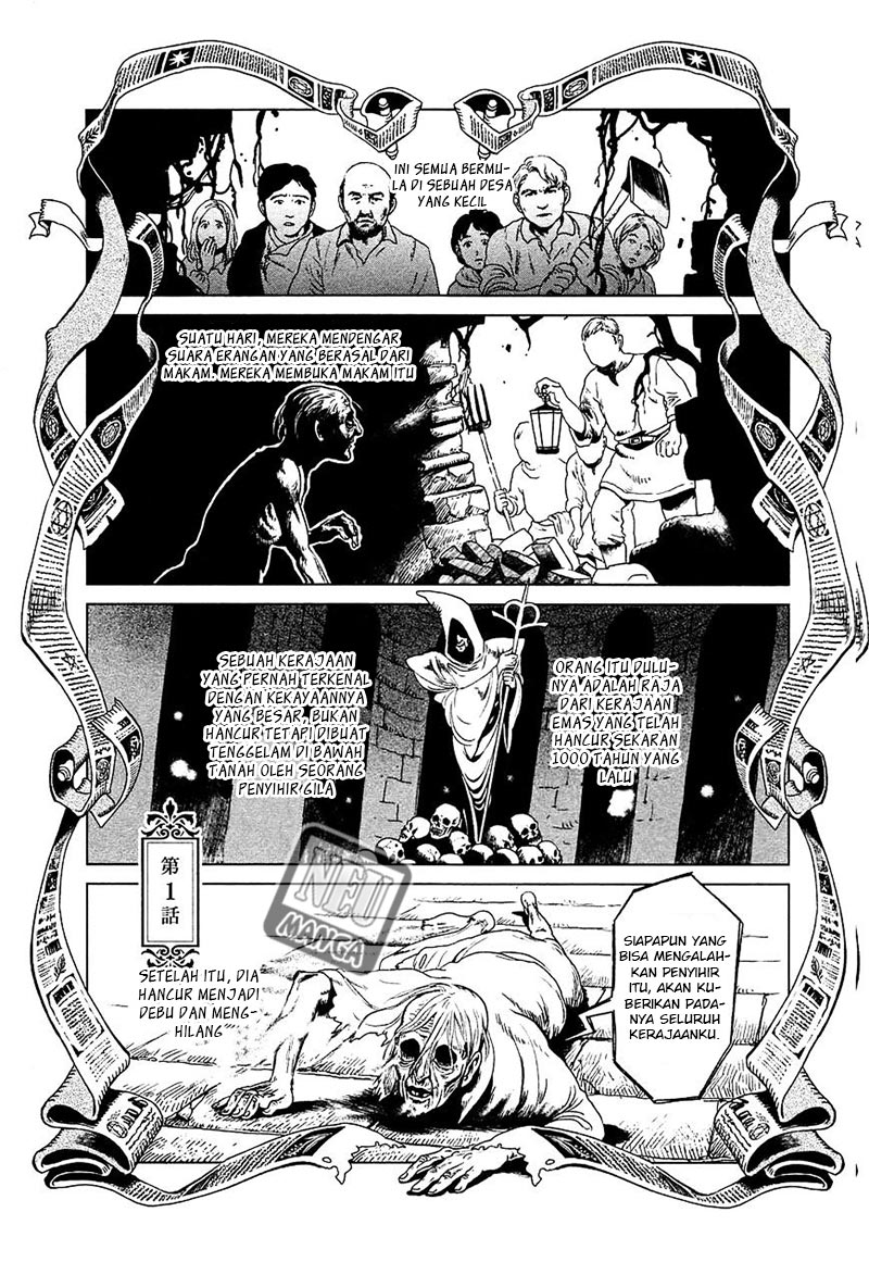 Halaman 8 dari Dungeon Meshi Chapter 1