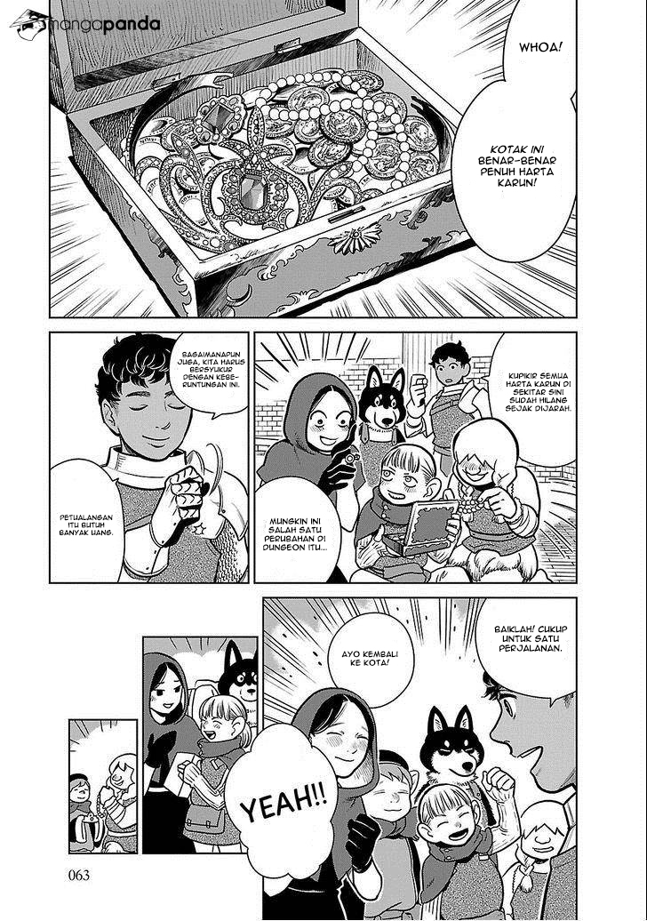 Halaman 10 dari Dungeon Meshi Chapter 10