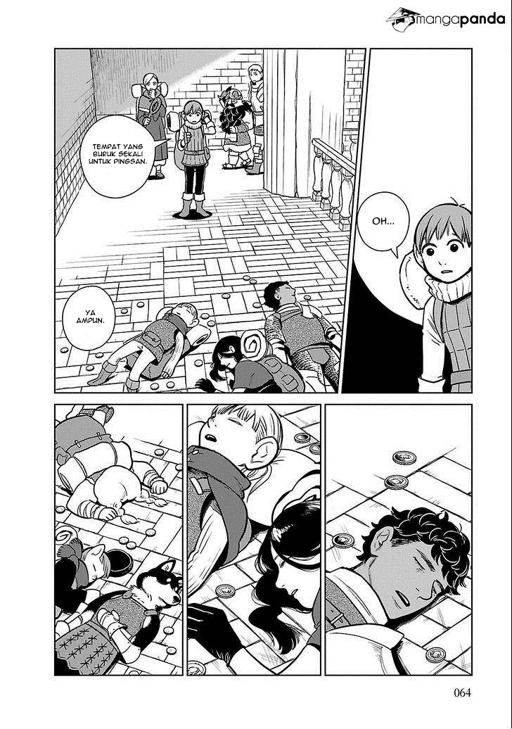 Halaman 11 dari Dungeon Meshi Chapter 10