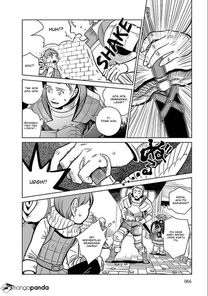 Halaman 13 dari Dungeon Meshi Chapter 10