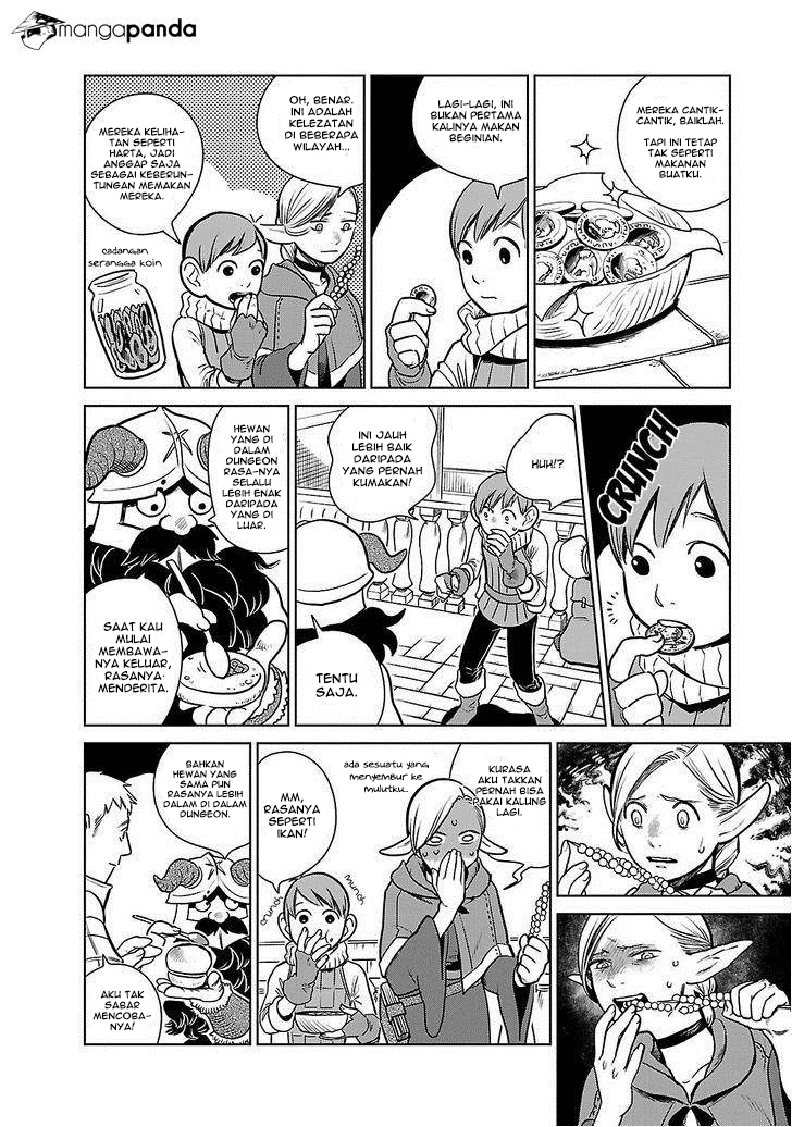 Halaman 23 dari Dungeon Meshi Chapter 10