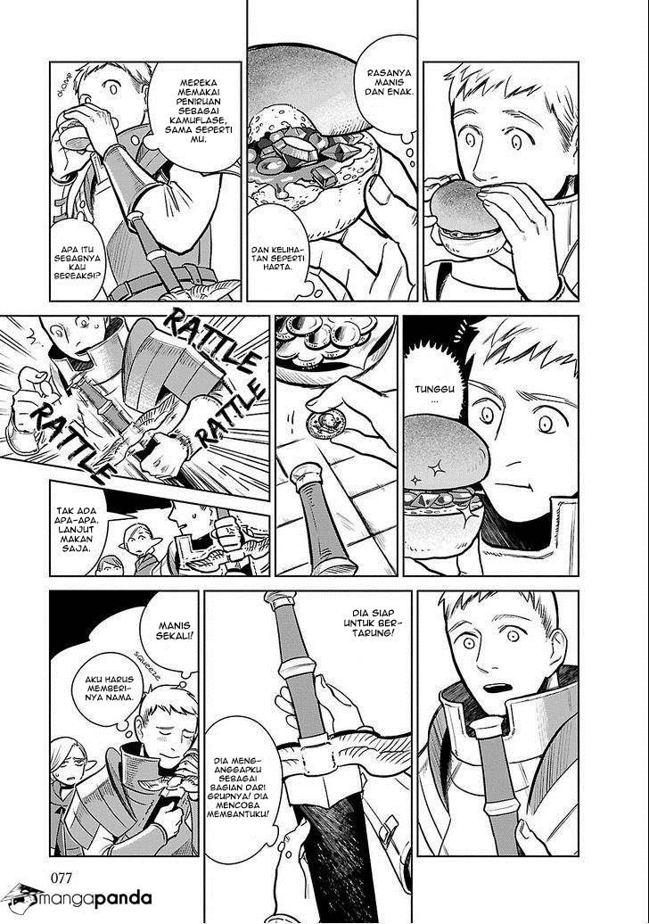 Halaman 24 dari Dungeon Meshi Chapter 10