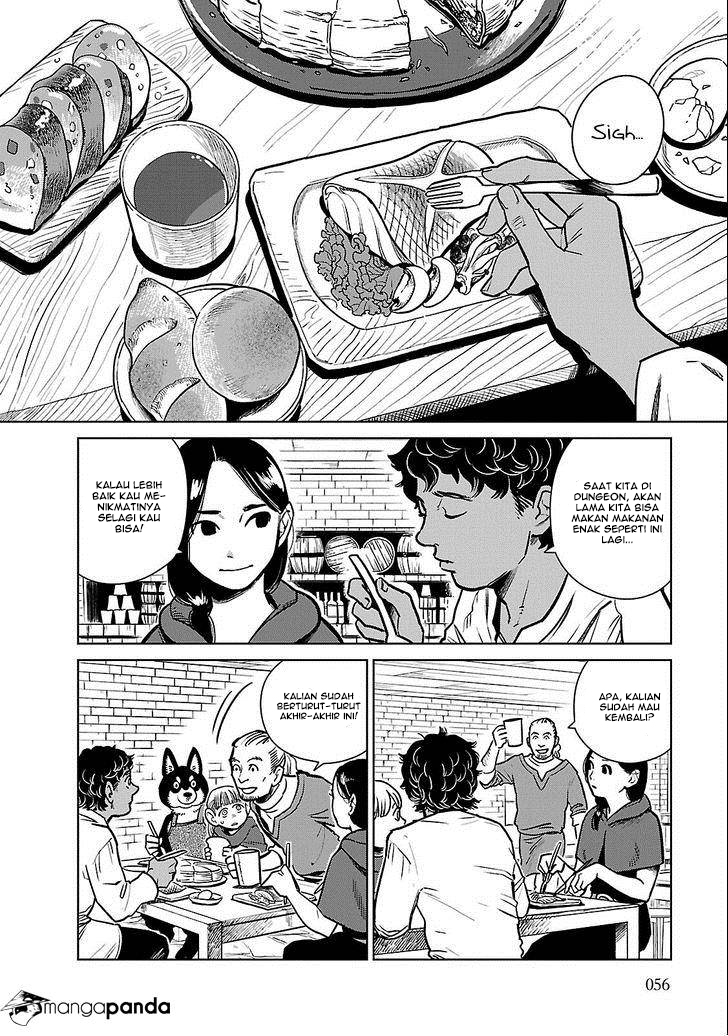 Halaman 3 dari Dungeon Meshi Chapter 10