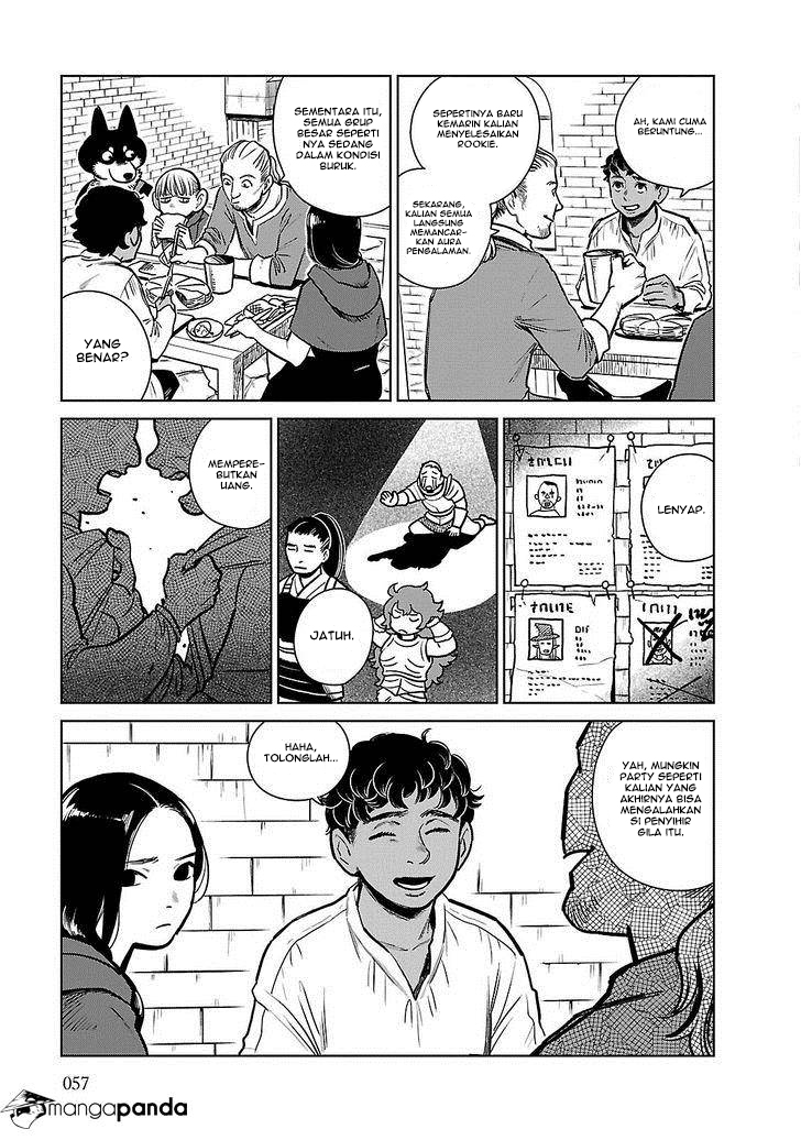 Halaman 4 dari Dungeon Meshi Chapter 10