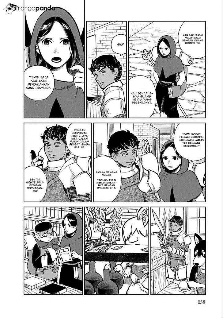 Halaman 5 dari Dungeon Meshi Chapter 10