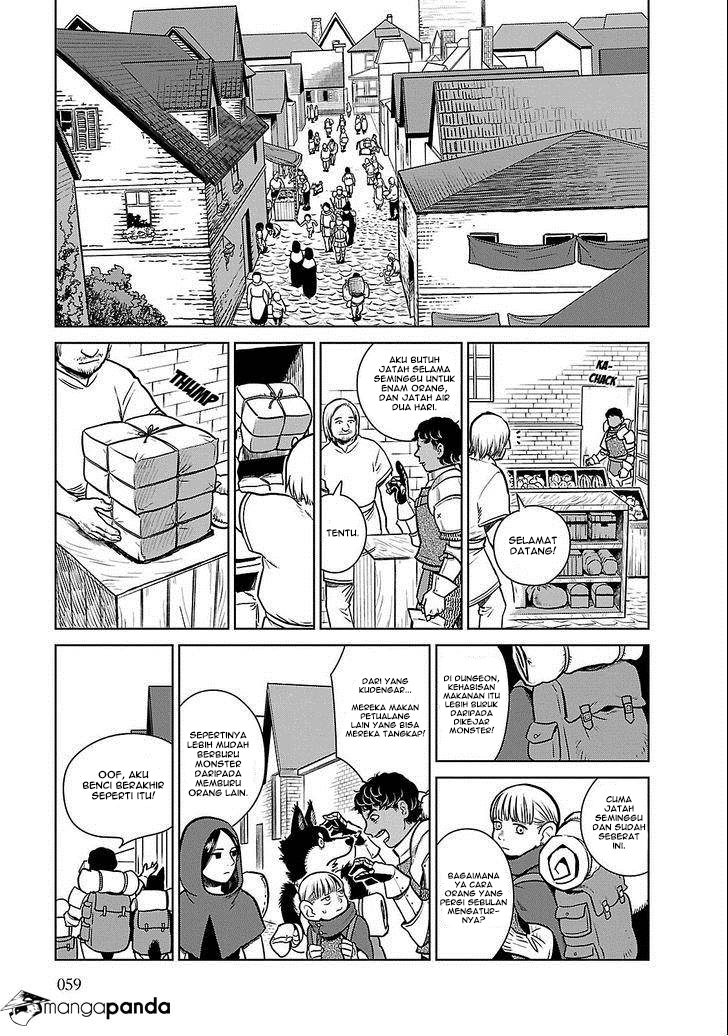 Halaman 6 dari Dungeon Meshi Chapter 10