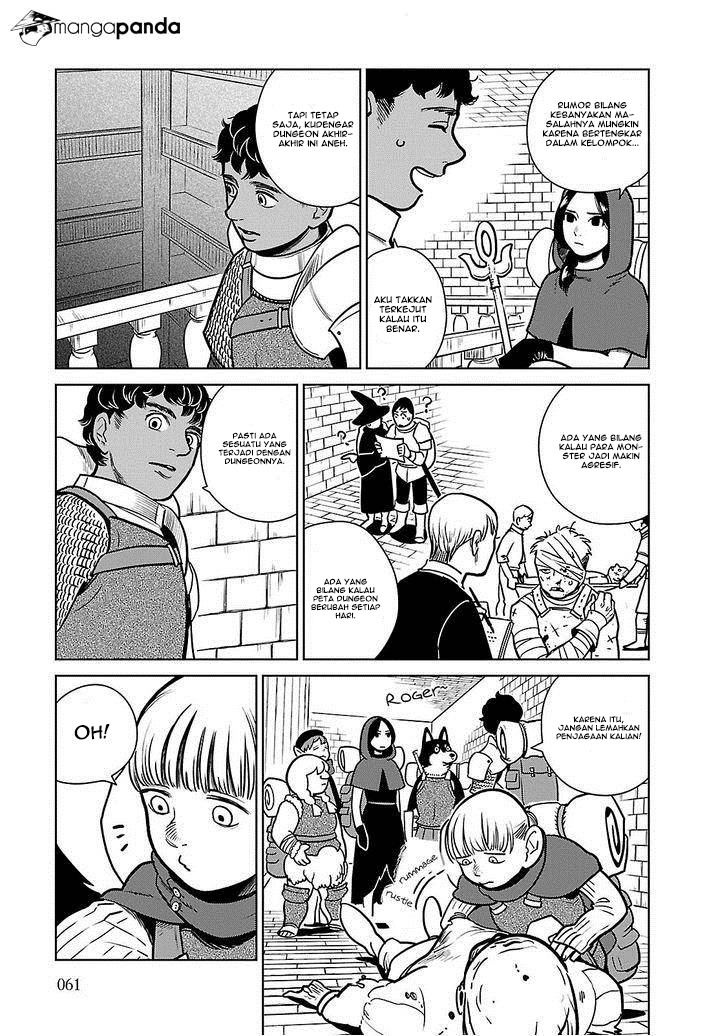 Halaman 8 dari Dungeon Meshi Chapter 10
