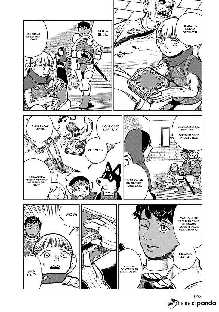 Halaman 9 dari Dungeon Meshi Chapter 10