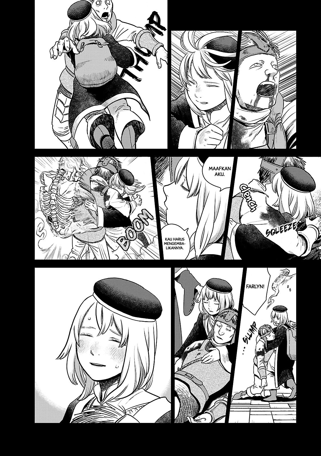 Halaman 11 dari Dungeon Meshi Chapter 11