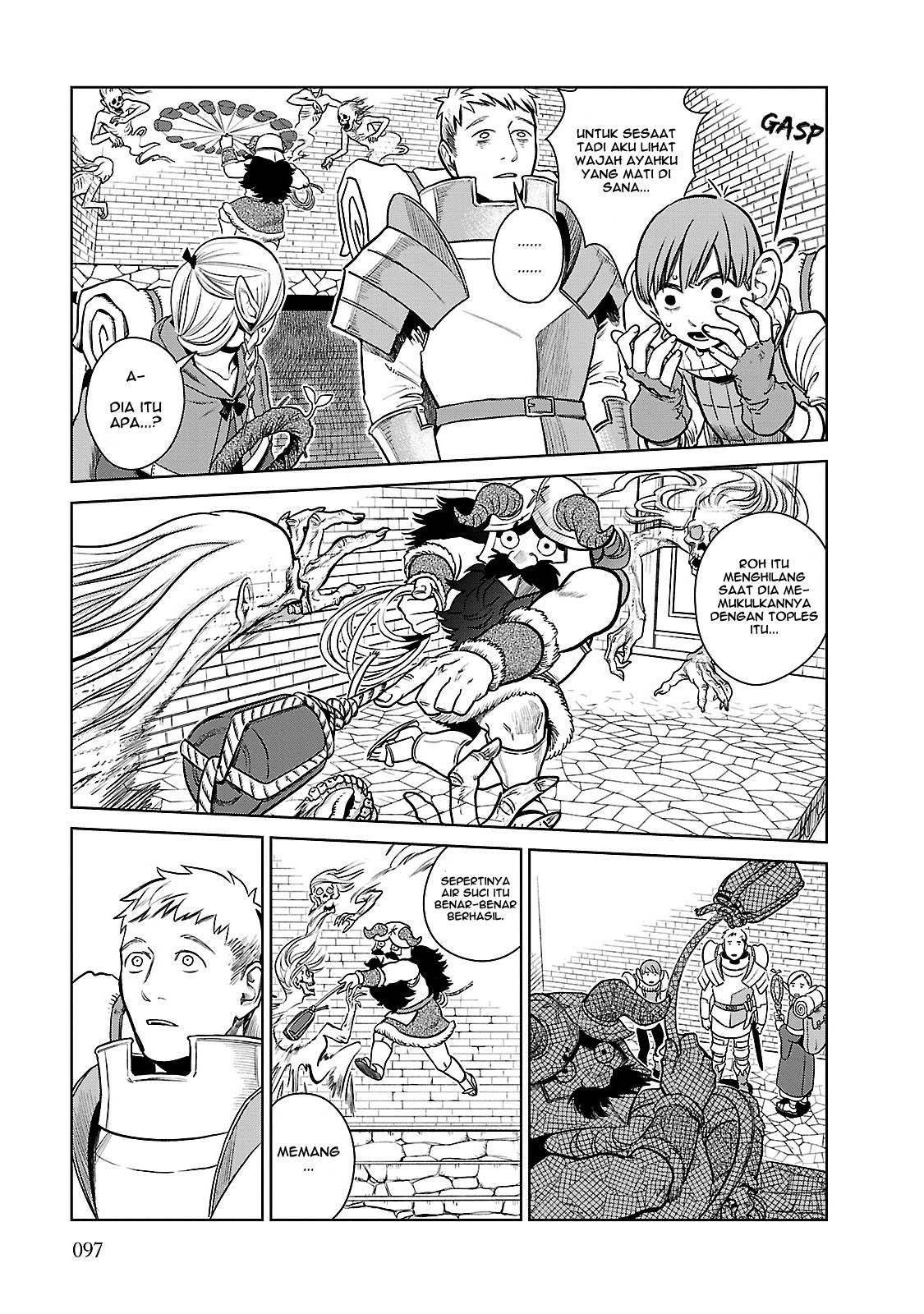 Halaman 20 dari Dungeon Meshi Chapter 11