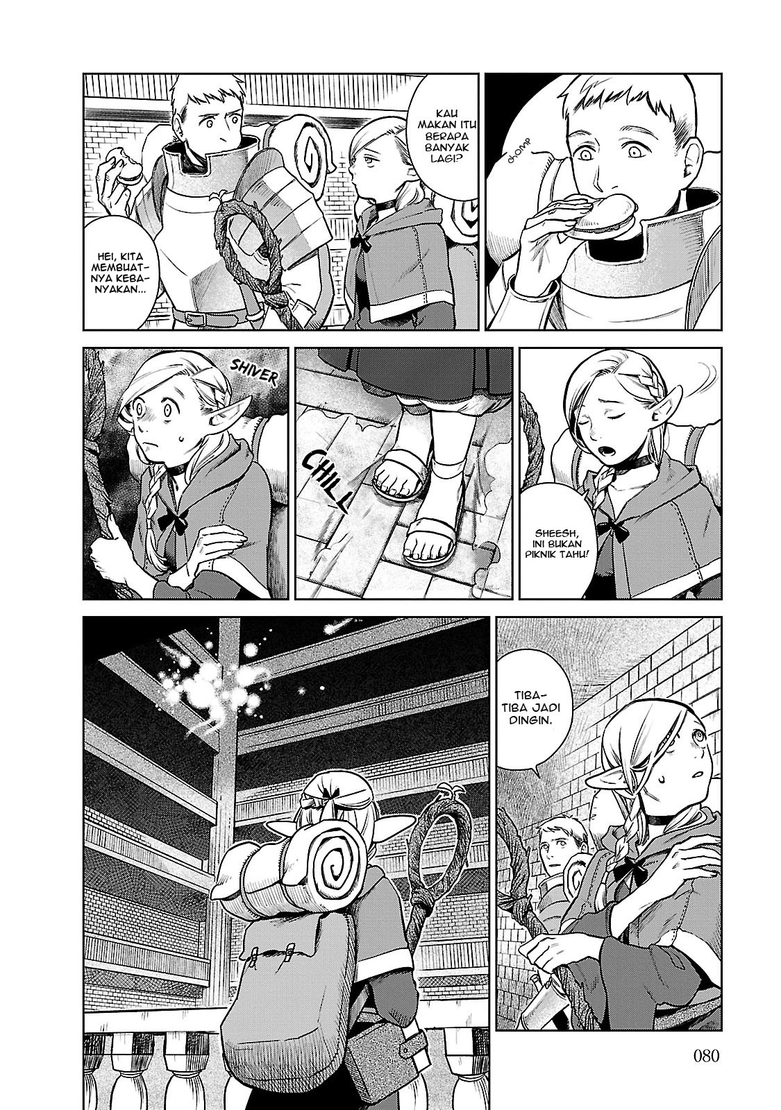 Halaman 3 dari Dungeon Meshi Chapter 11