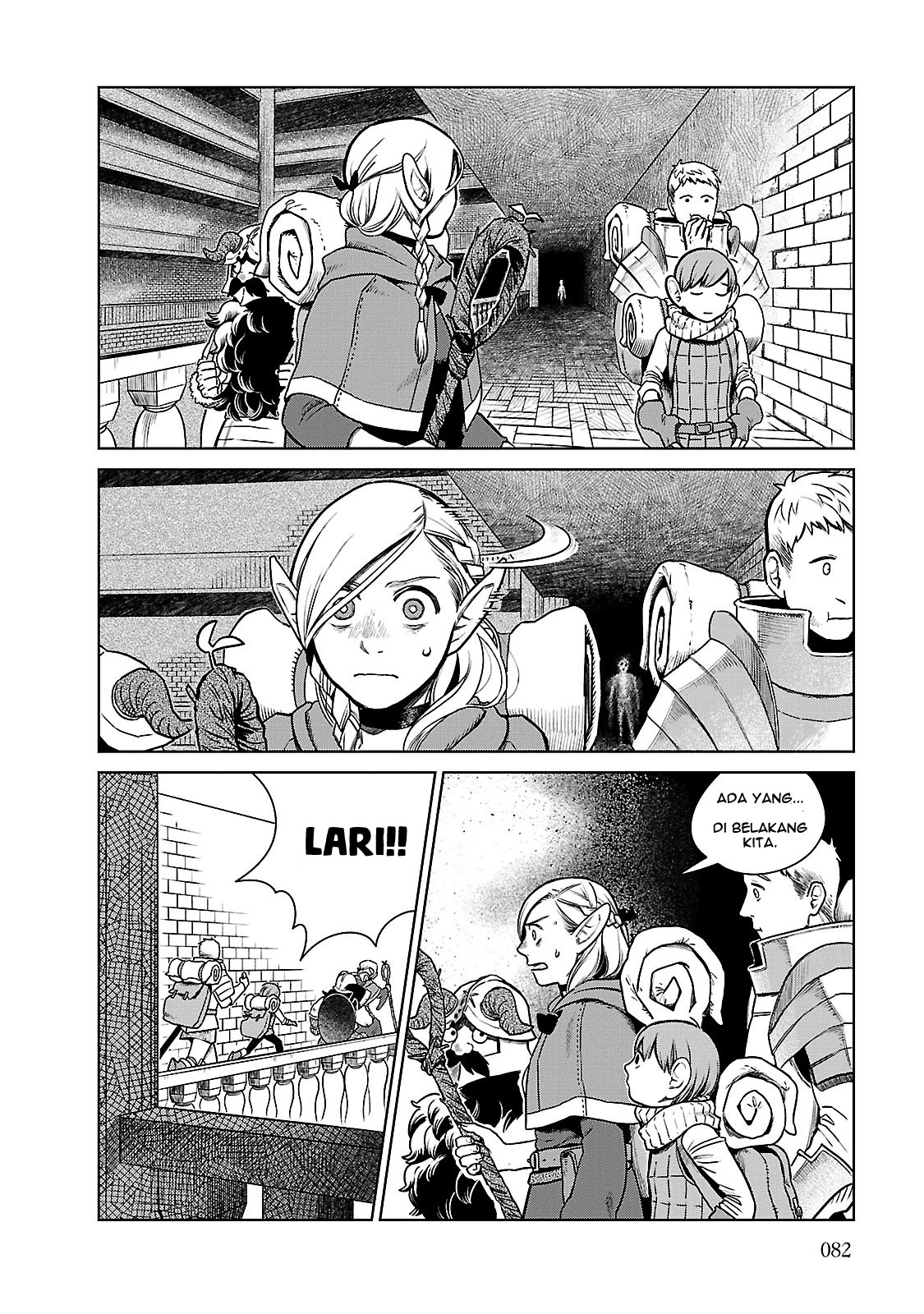 Halaman 5 dari Dungeon Meshi Chapter 11