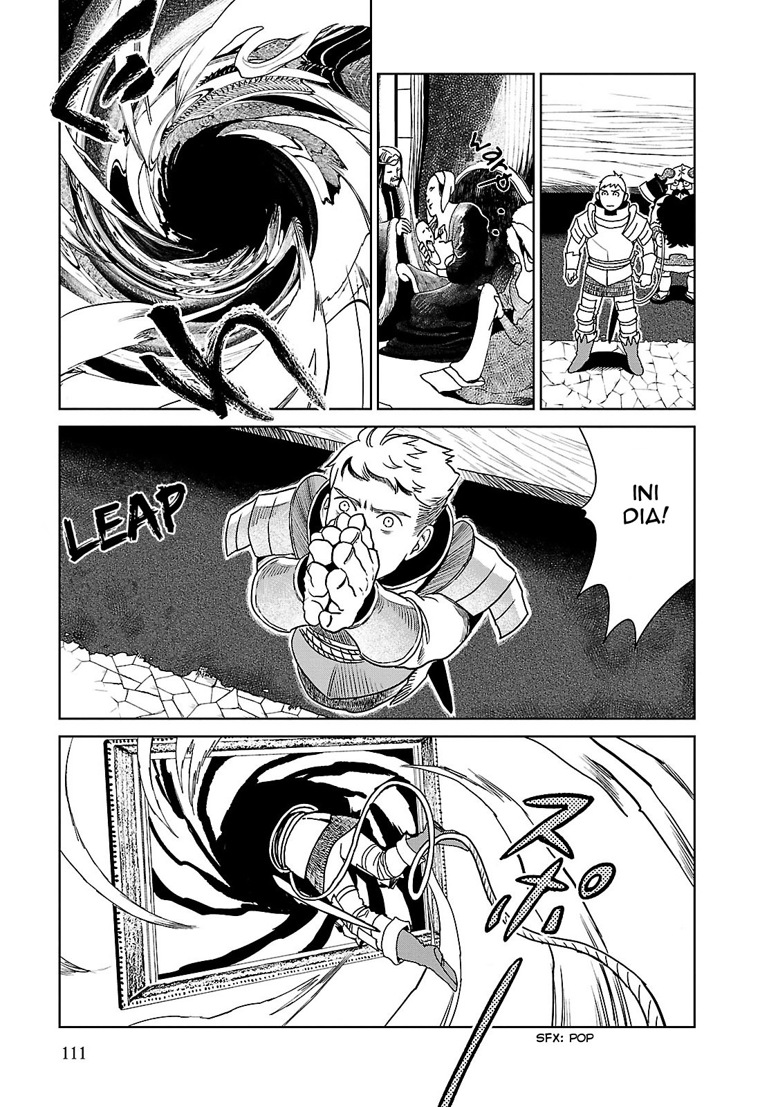 Halaman 10 dari Dungeon Meshi Chapter 12