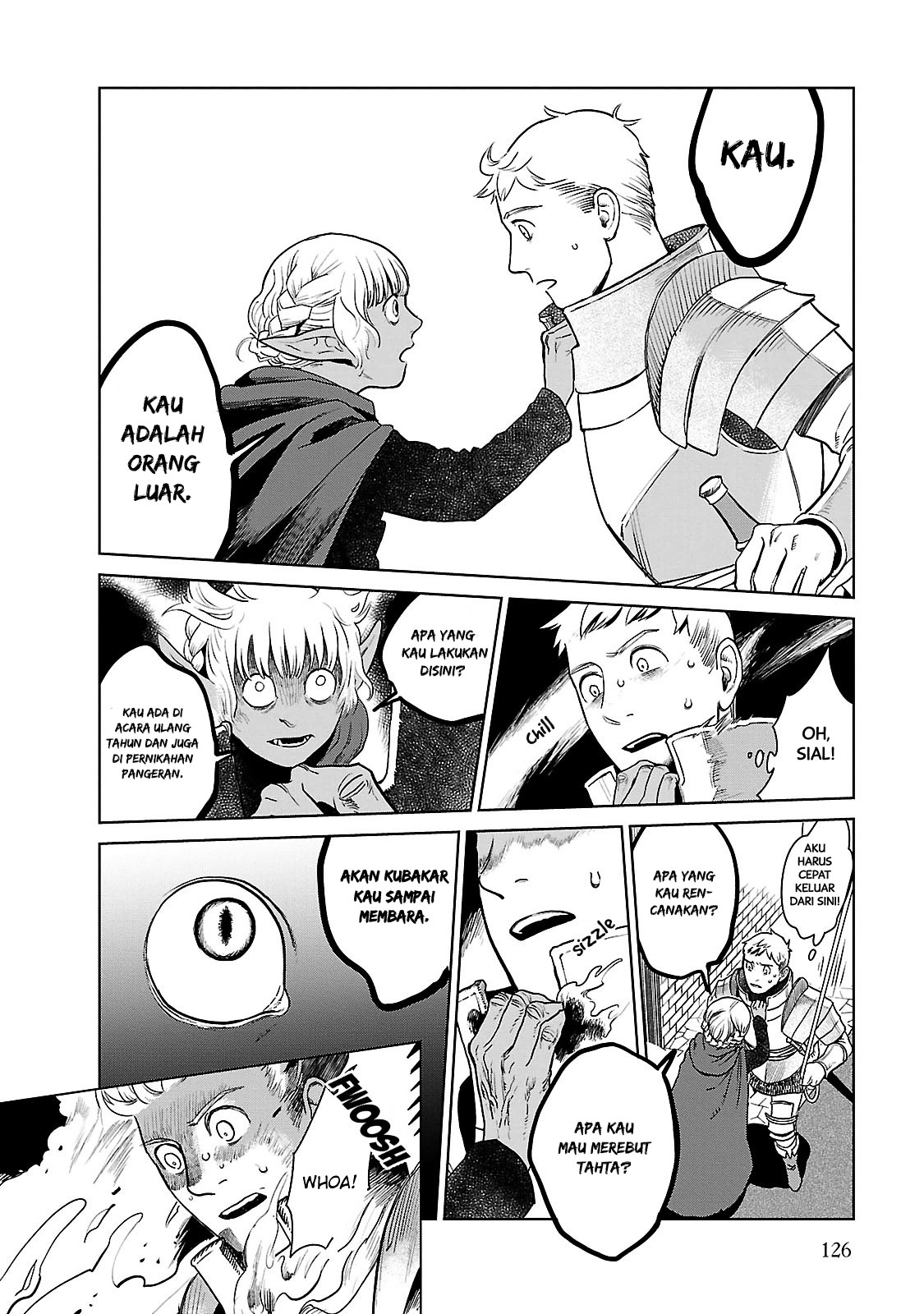 Halaman 25 dari Dungeon Meshi Chapter 12