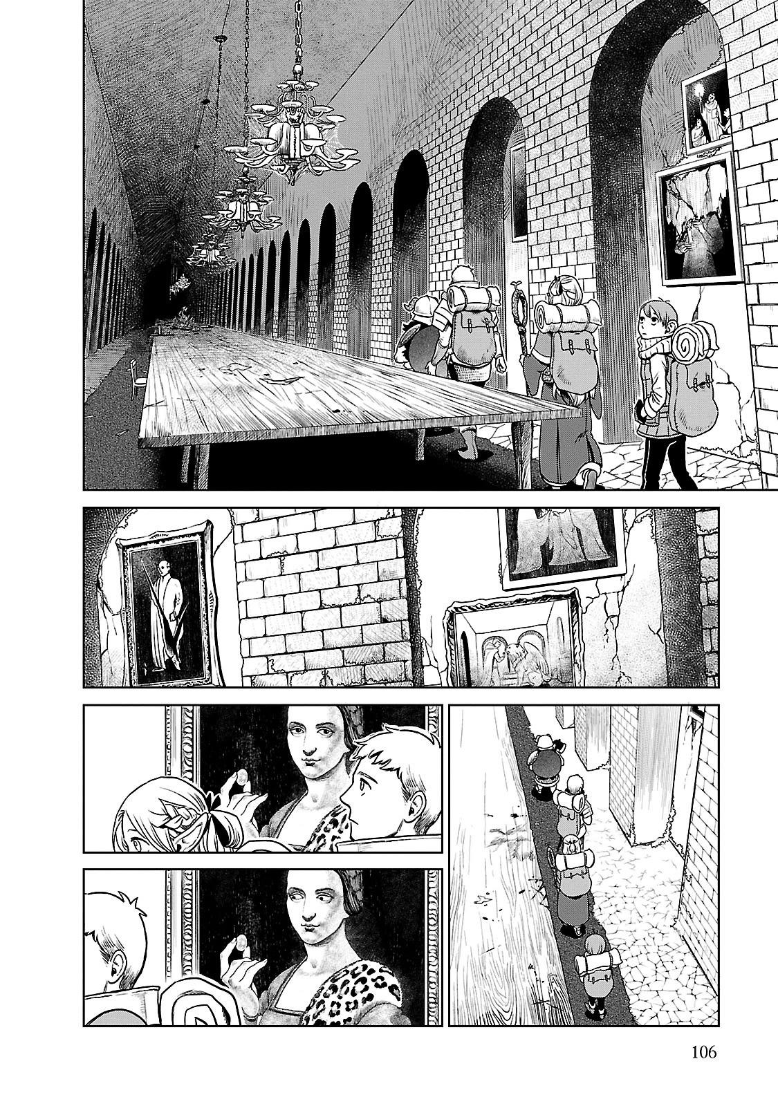 Halaman 5 dari Dungeon Meshi Chapter 12