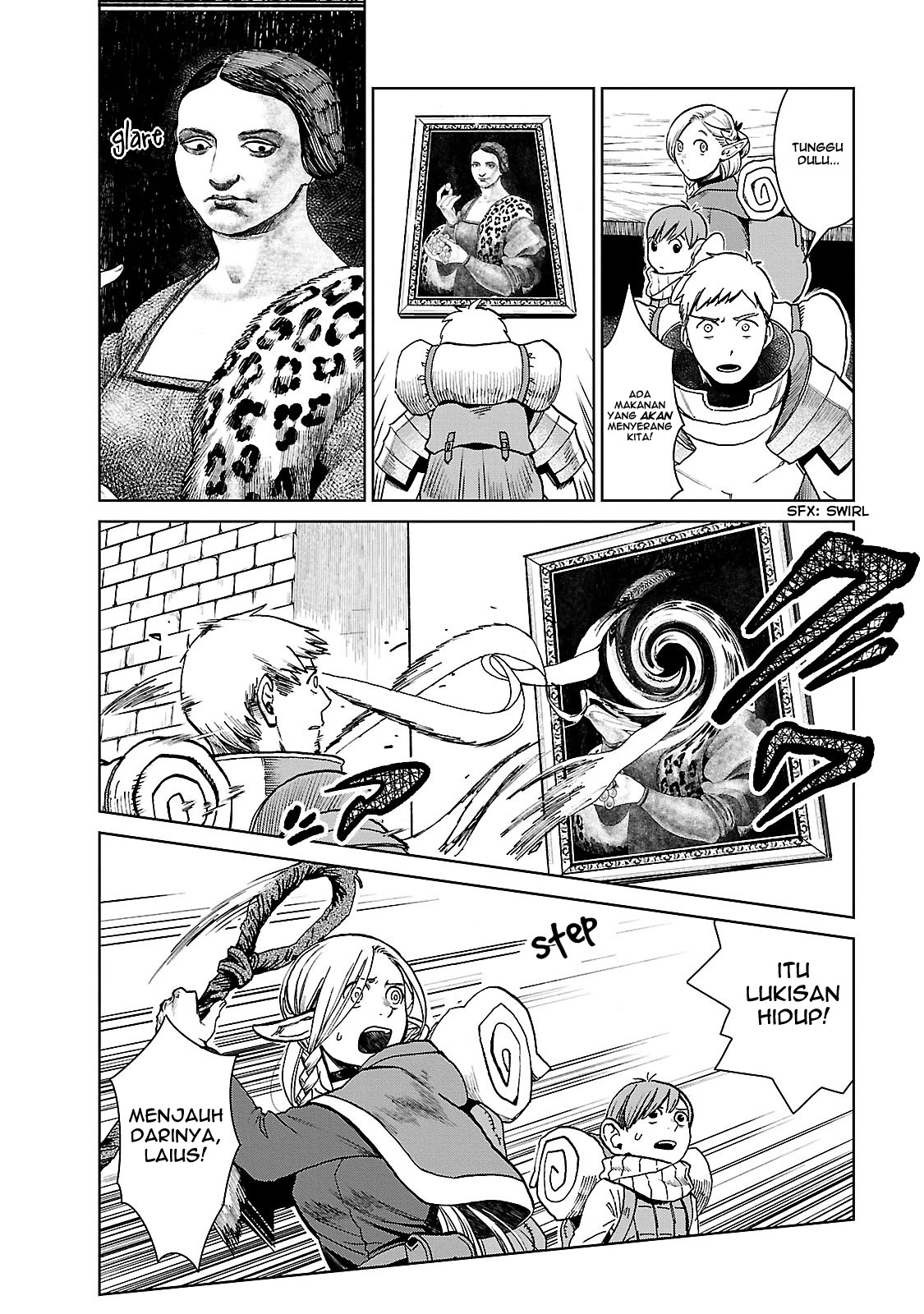 Halaman 7 dari Dungeon Meshi Chapter 12