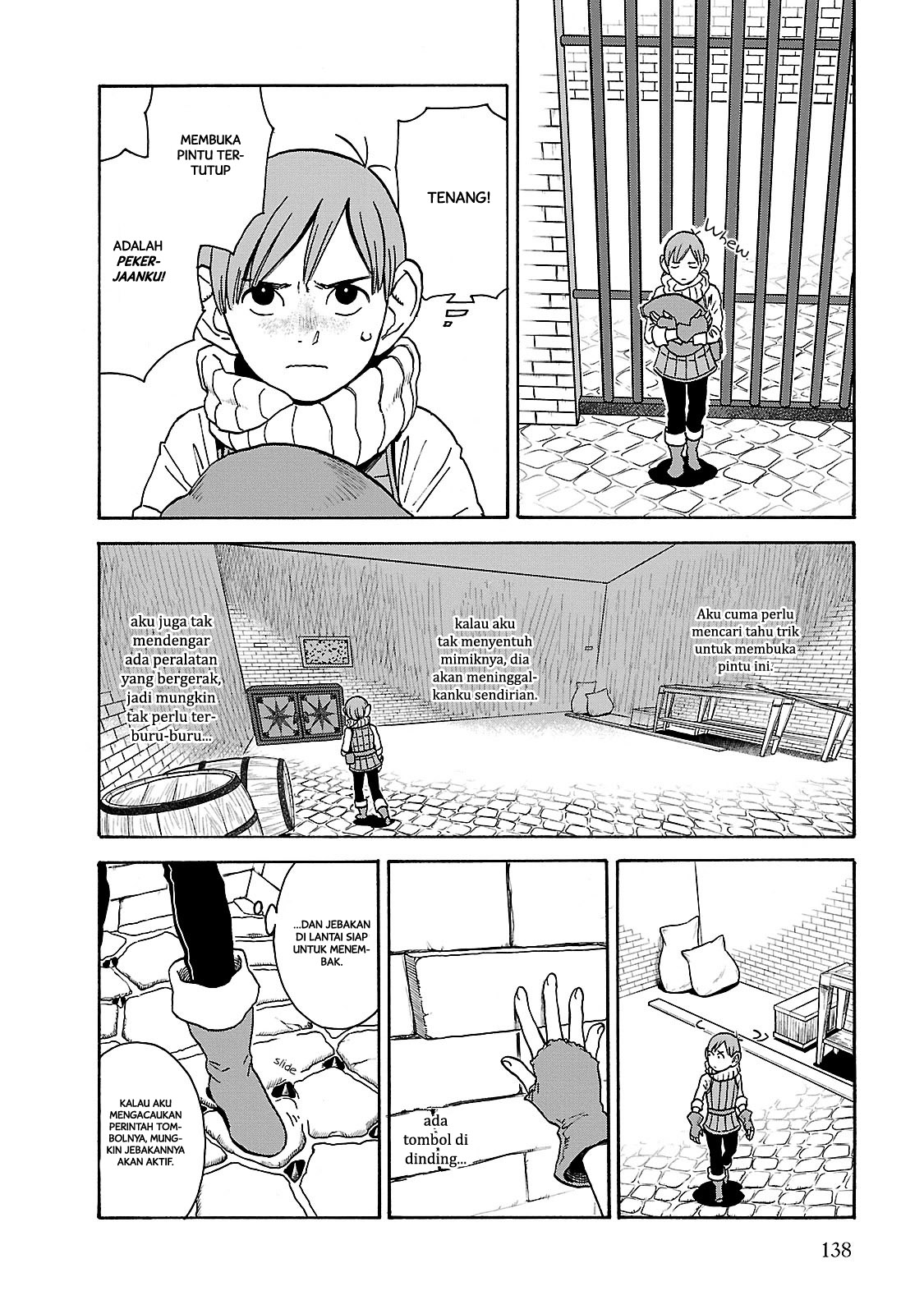 Halaman 11 dari Dungeon Meshi Chapter 13