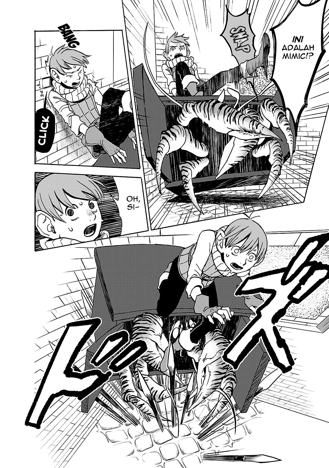 Halaman 15 dari Dungeon Meshi Chapter 13