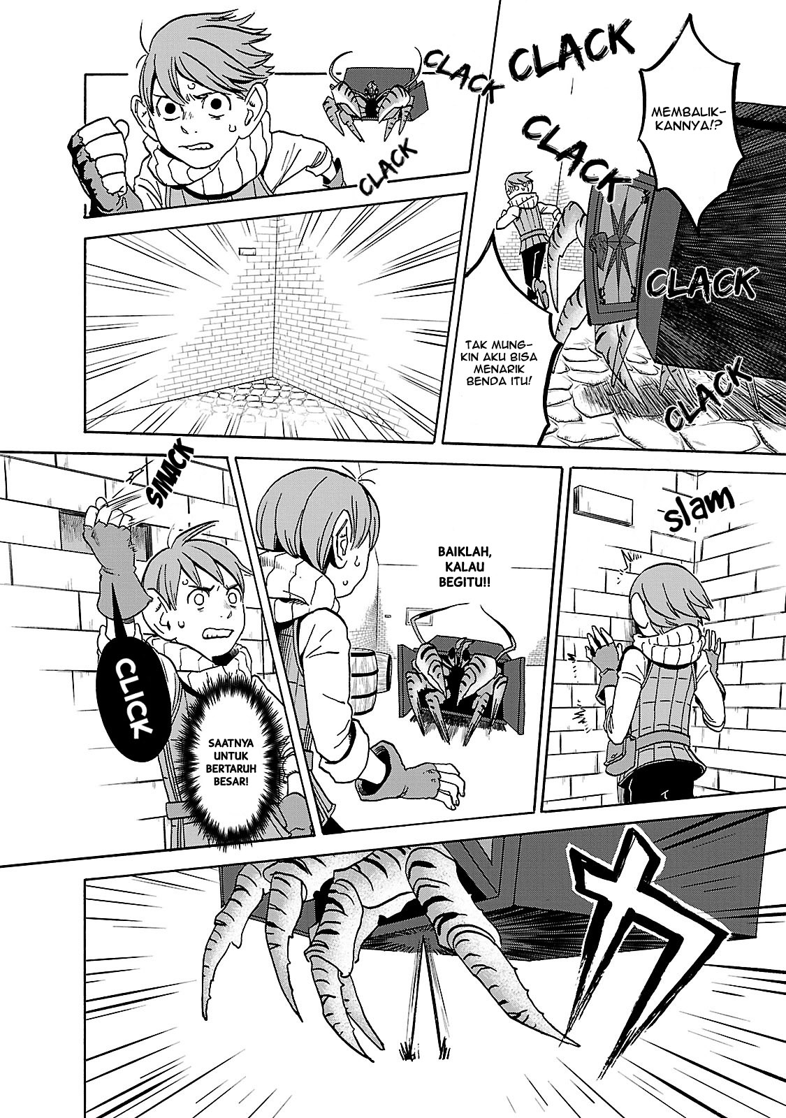 Halaman 17 dari Dungeon Meshi Chapter 13