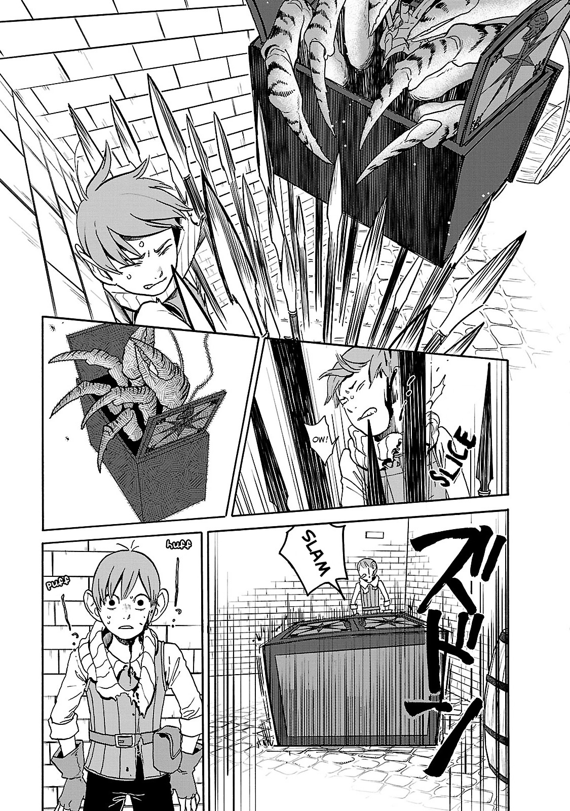 Halaman 18 dari Dungeon Meshi Chapter 13