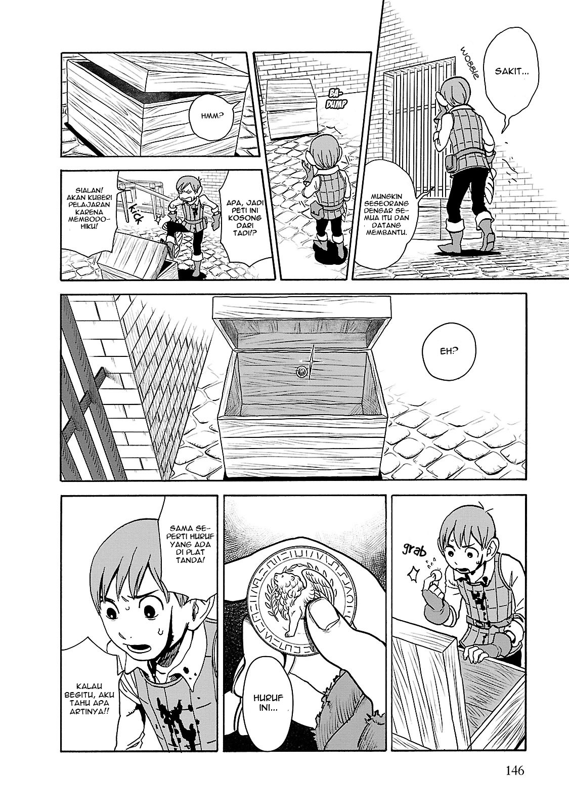 Halaman 19 dari Dungeon Meshi Chapter 13