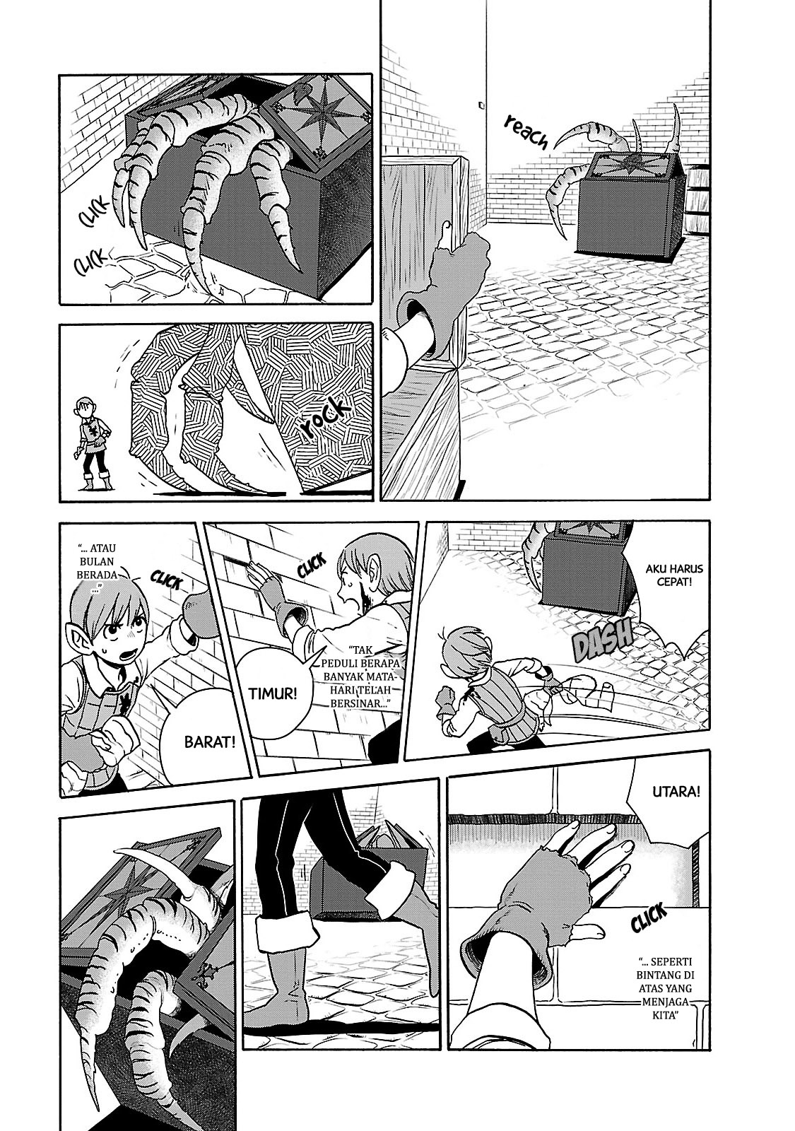 Halaman 20 dari Dungeon Meshi Chapter 13