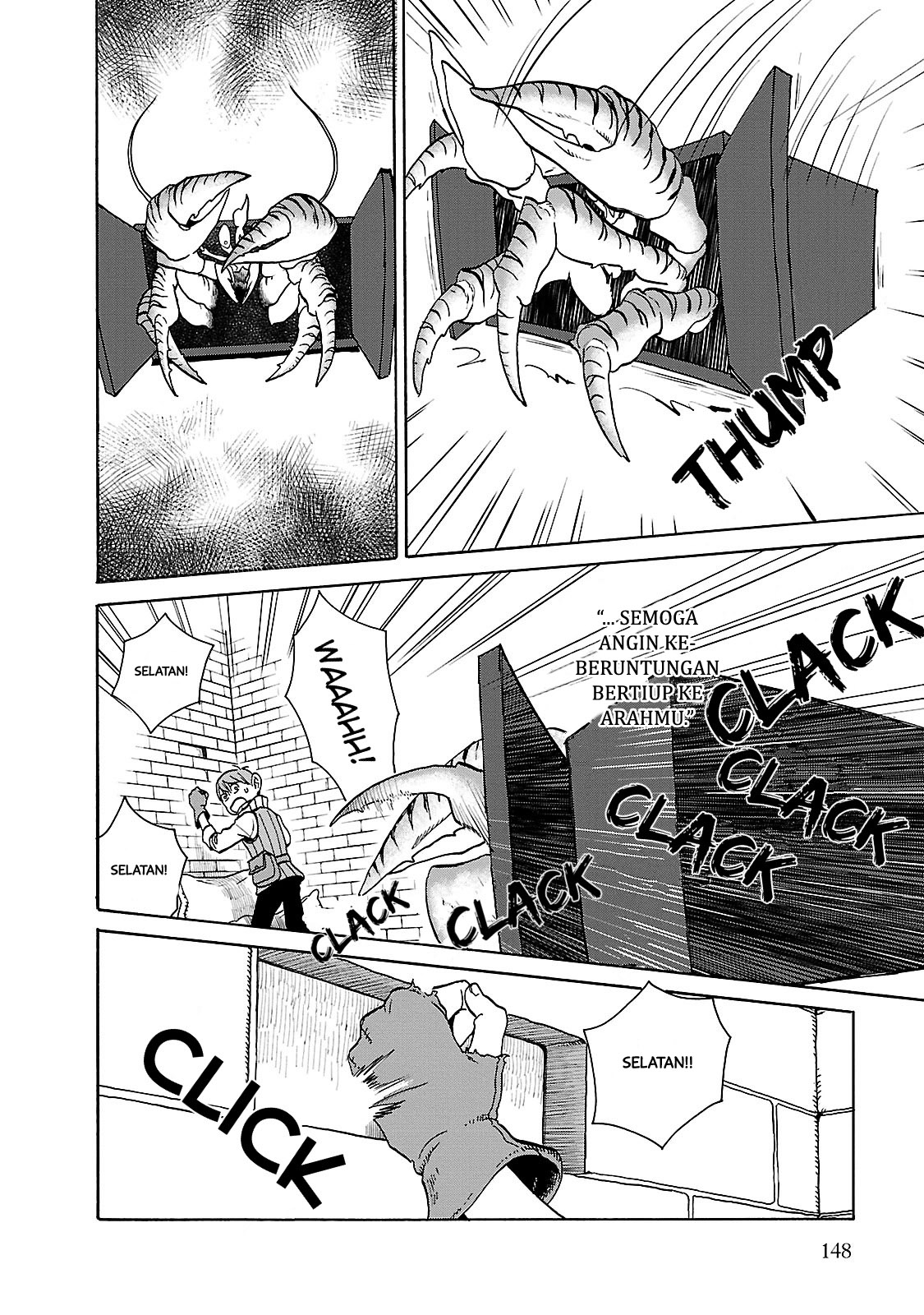 Halaman 21 dari Dungeon Meshi Chapter 13