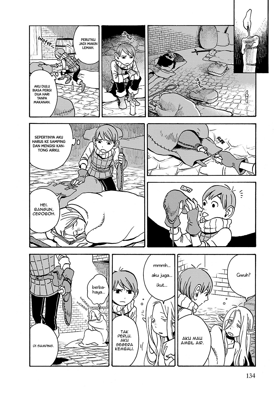 Halaman 7 dari Dungeon Meshi Chapter 13