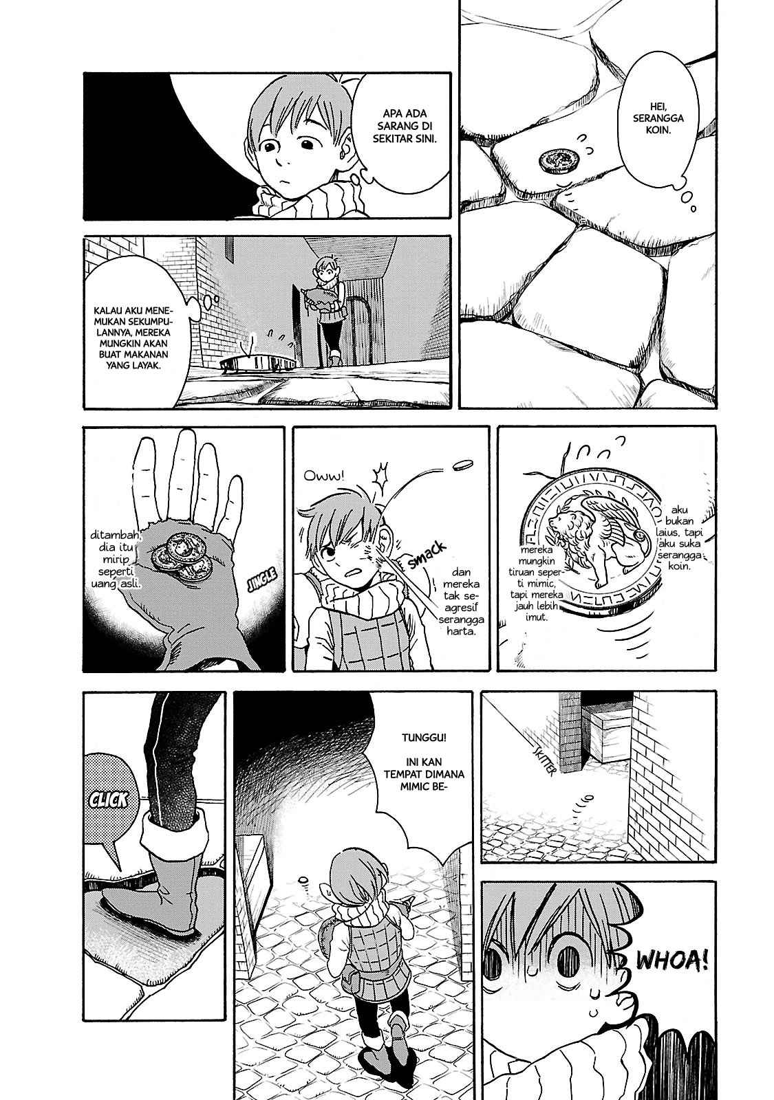 Halaman 9 dari Dungeon Meshi Chapter 13