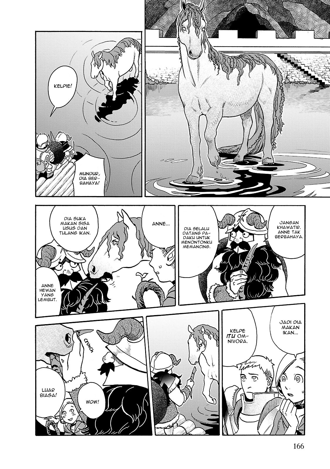 Halaman 11 dari Dungeon Meshi Chapter 14