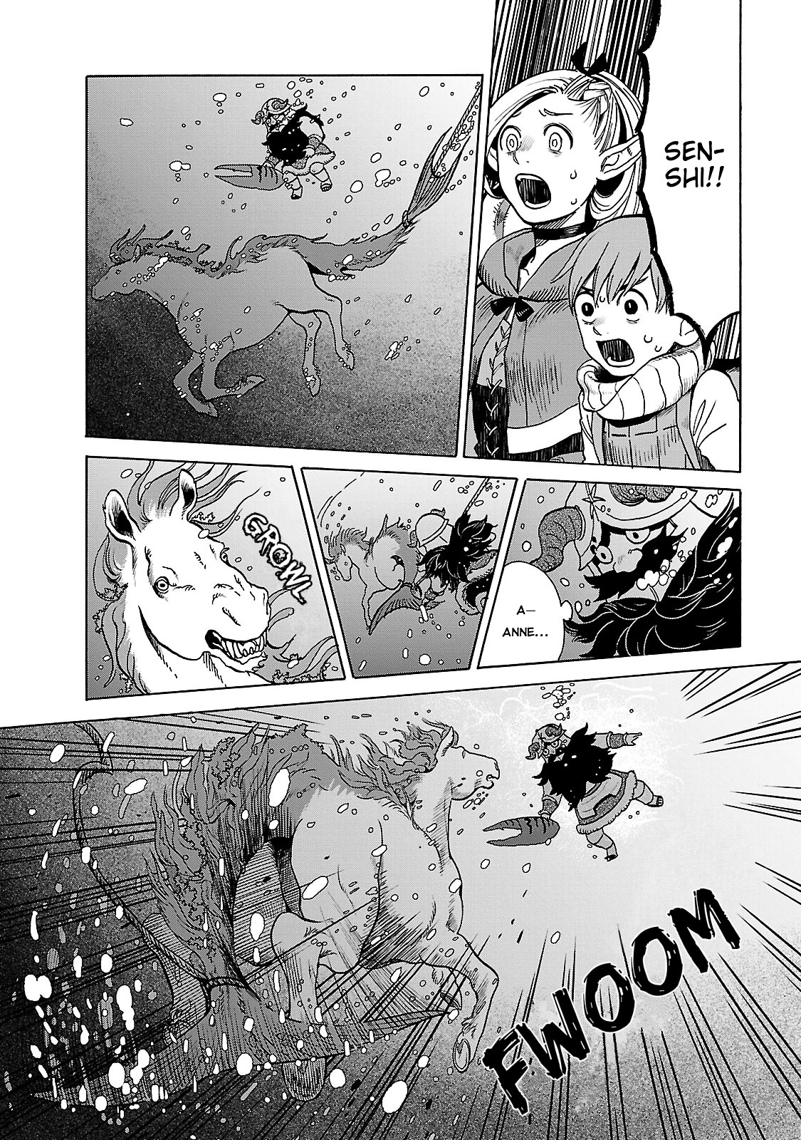 Halaman 15 dari Dungeon Meshi Chapter 14