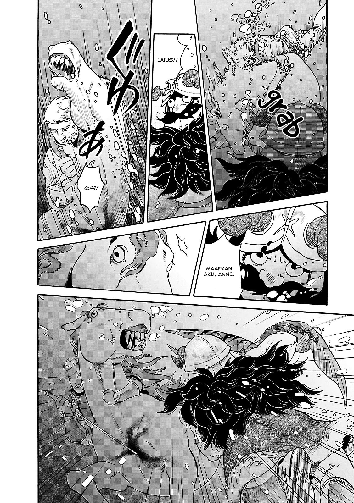 Halaman 17 dari Dungeon Meshi Chapter 14