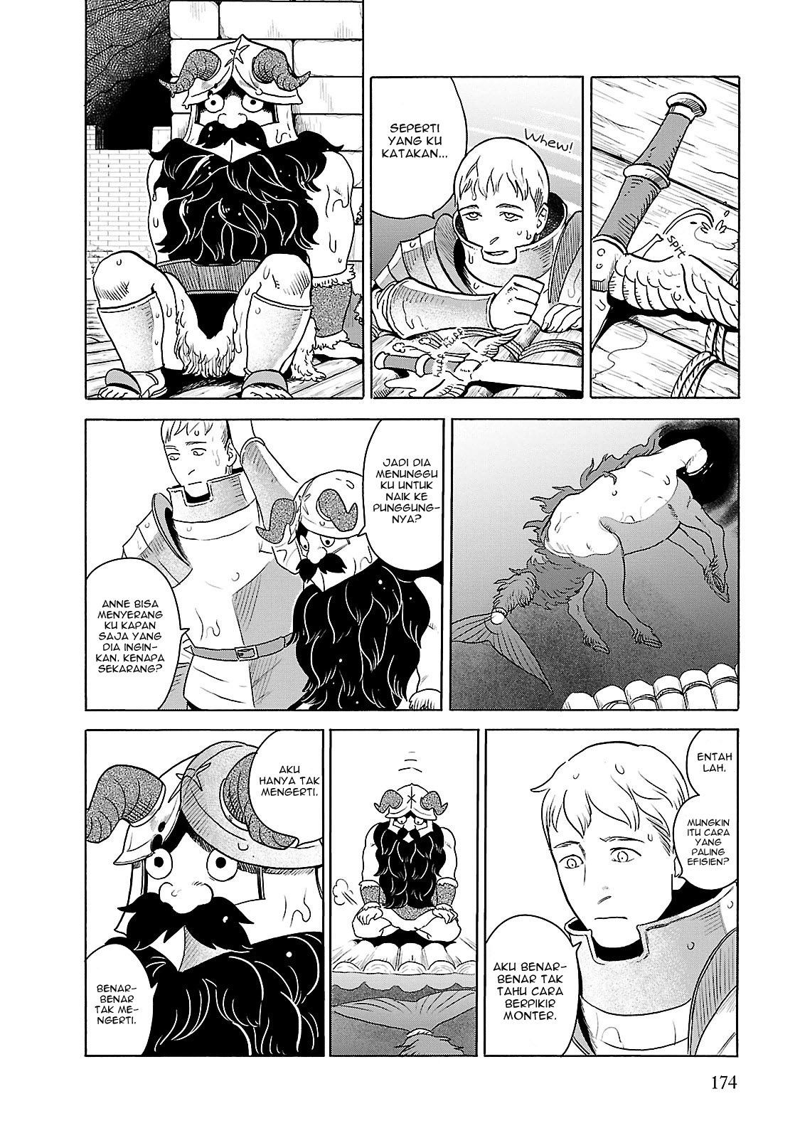 Halaman 19 dari Dungeon Meshi Chapter 14