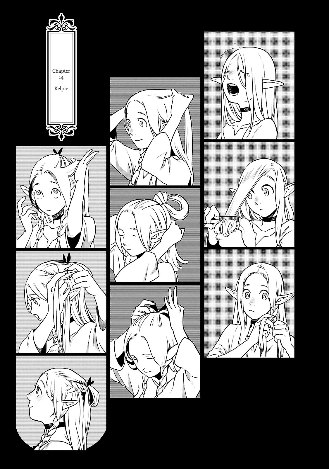 Halaman 2 dari Dungeon Meshi Chapter 14
