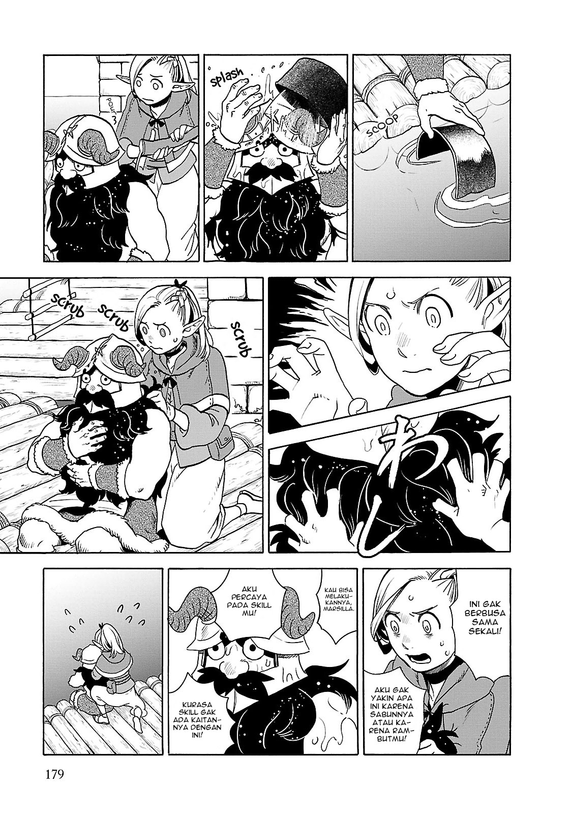 Halaman 24 dari Dungeon Meshi Chapter 14