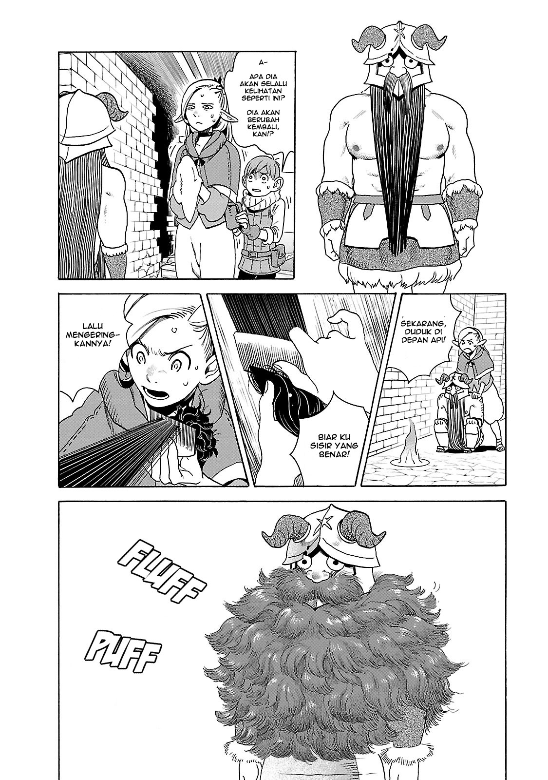 Halaman 25 dari Dungeon Meshi Chapter 14