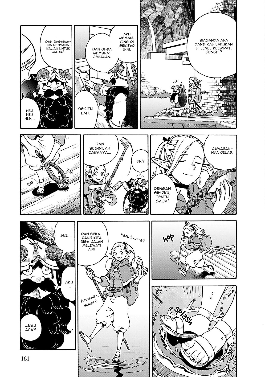 Halaman 6 dari Dungeon Meshi Chapter 14